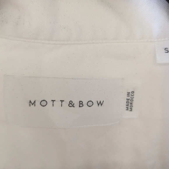 Mott and Bow men's white button up shirt - Picture 3 of 3